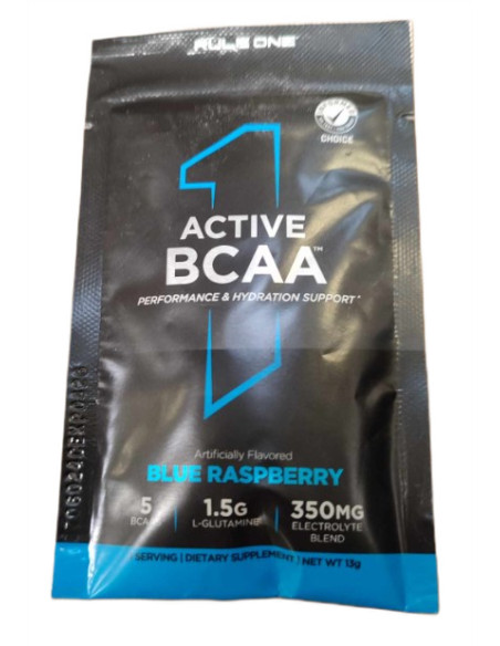 Active BCAA, Blue Raspberry - 13g (1 serving) | Rule One