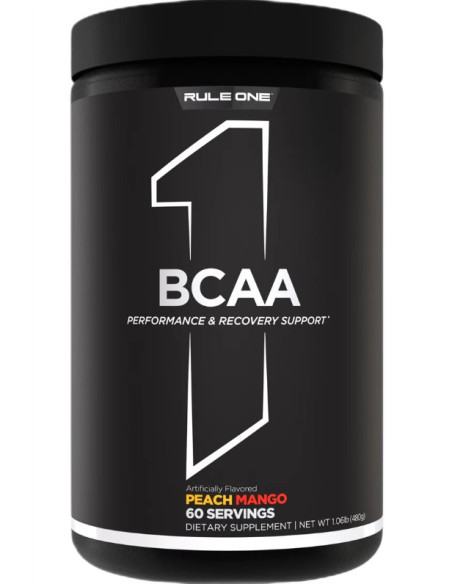 BCAA, Peach Mango - 480g | Rule One