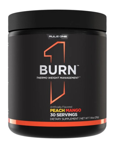 Burn, Peach Mango - 210g | Rule One
