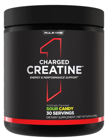 Charged Creatine, Sour Candy (EAN 196671008770) - 240g | Rule One