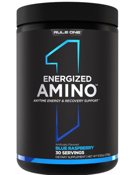 Energized Amino, Blue Raspberry - 270g | Rule One