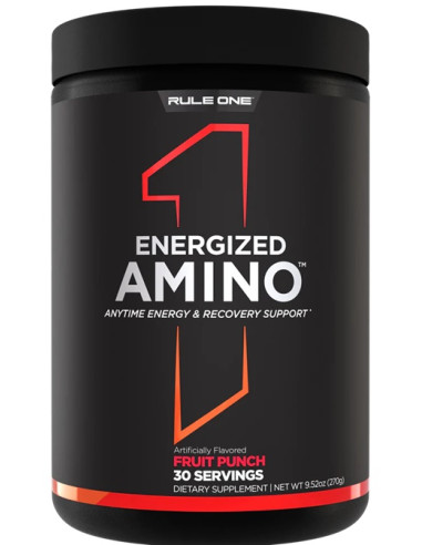 Energized Amino, Fruit Punch - 270g | Rule One