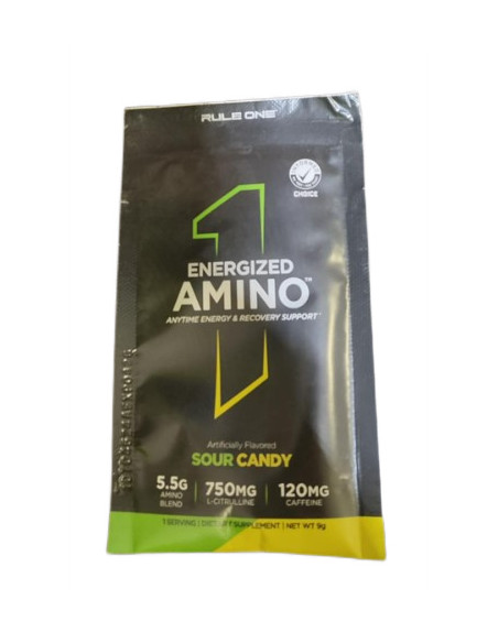 Energized Amino, Sour Candy - 9g (1 serving) | Rule One