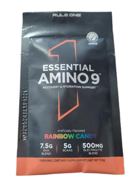 Essential Amino 9, Rainbow Candy - 11.5g (1 serving) | Rule One