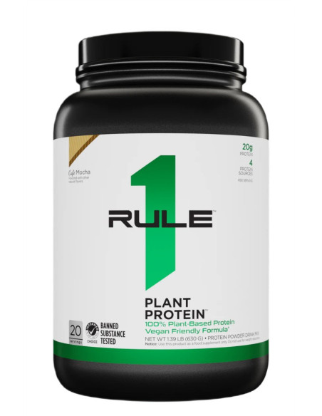 Plant Protein, Cafe Mocha - 630g | Rule One