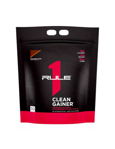 R1 Clean Gainer, Chocolate Fudge - 4470g | Rule...