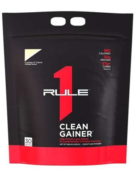 R1 Clean Gainer, Cookies & Creme - 4380g | Rule One