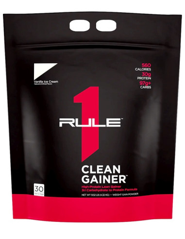 R1 Clean Gainer, Vanilla Ice Cream - 4320g |...