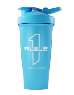 R1 Outlined Logo Shaker Cup, Blue - 600 ml. | Rule One