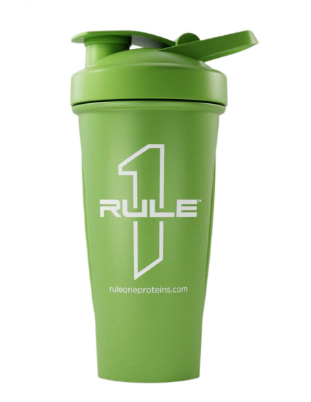 R1 Outlined Logo Shaker Cup, Green - 600 ml. | Rule One