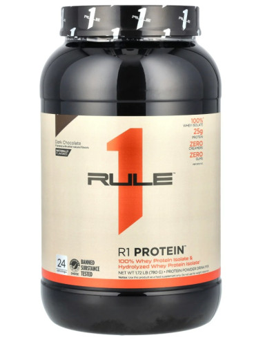 R1 Protein Naturally Flavored, Dark Chocolate -...