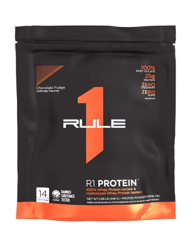 R1 Protein, Chocolate Fudge - 448g | Rule One