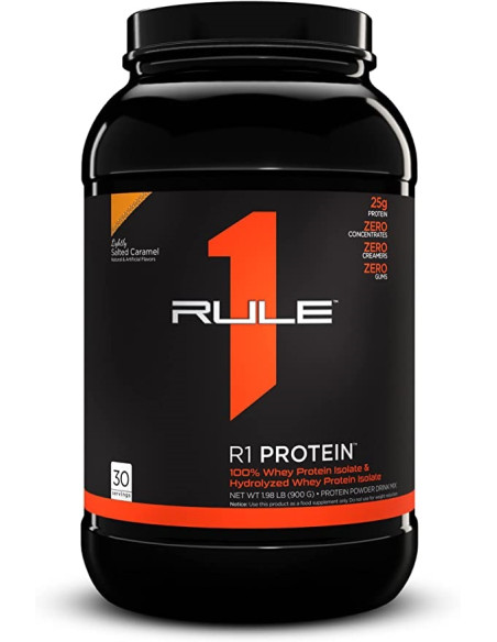 R1 Protein, Lightly Salted Caramel - 900g | Rule One