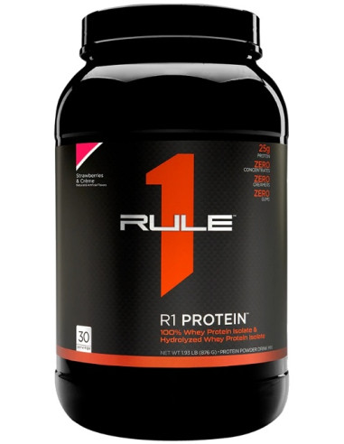 R1 Protein, Strawberries & Creme - 876g | Rule One