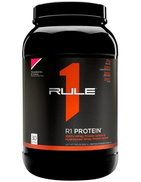 R1 Protein, Strawberries & Creme - 876g | Rule One