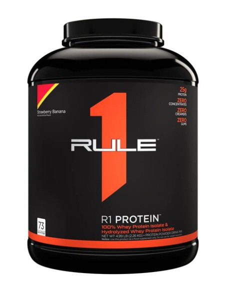 R1 Protein, Strawberry Banana - 2260g | Rule One
