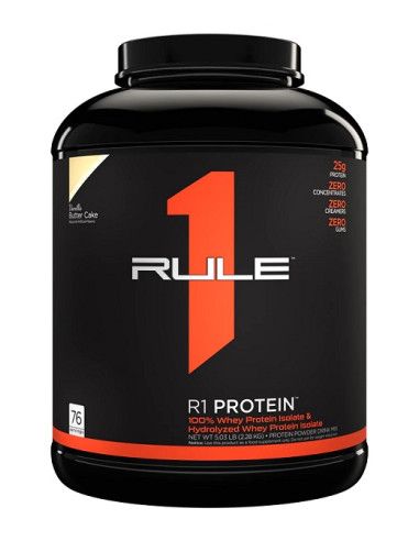 R1 Protein, Vanilla Butter Cake - 2280g | Rule One