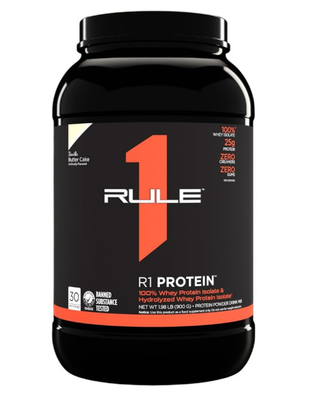 R1 Protein, Vanilla Butter Cake - 879g | Rule One
