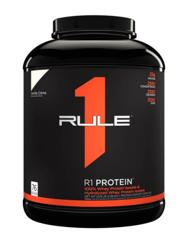 R1 Protein, Vanilla Creme - 2280g | Rule One
