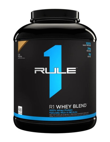 R1 Whey Blend, Cafe Mocha - 2280g | Rule One