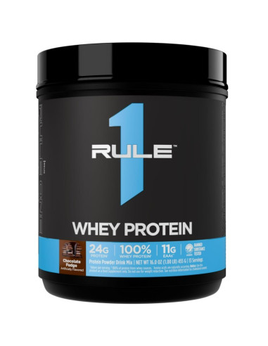 R1 Whey Blend, Chocolate Fudge - 455g | Rule One
