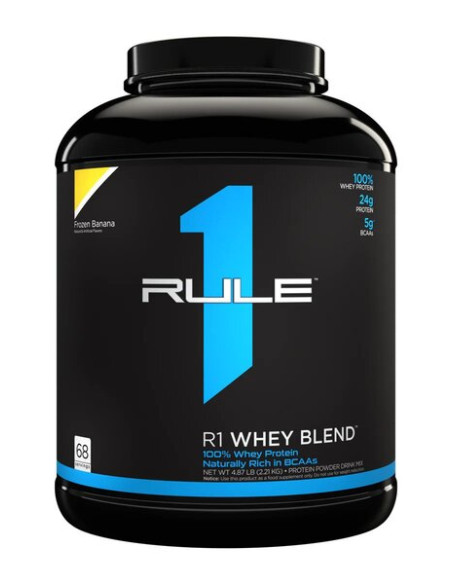 R1 Whey Blend, Frozen Banana - 2210g | Rule One