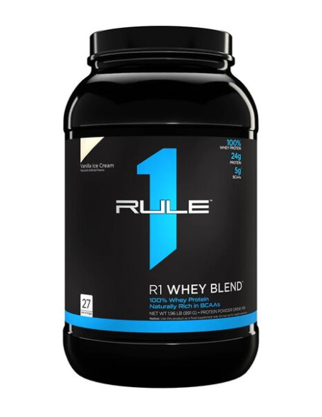 R1 Whey Blend, Vanilla Ice Cream - 891g | Rule One