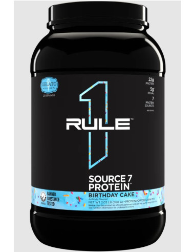 Source7 Protein, Birthday Cake Gelato - 920g |...