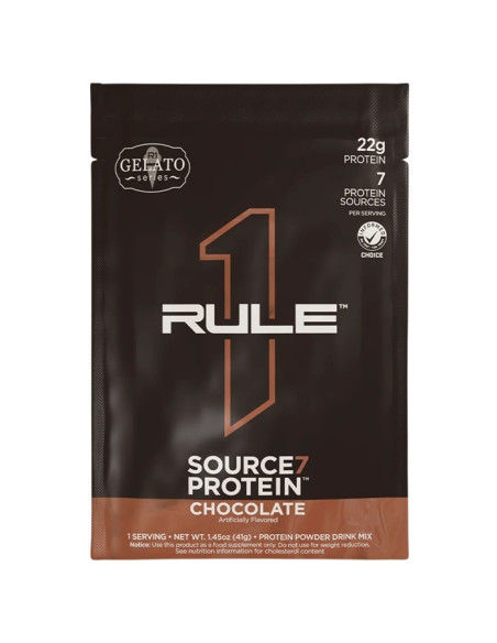 Source7 Protein, Chocolate Gelato - 41g (1 serving) | Rule One