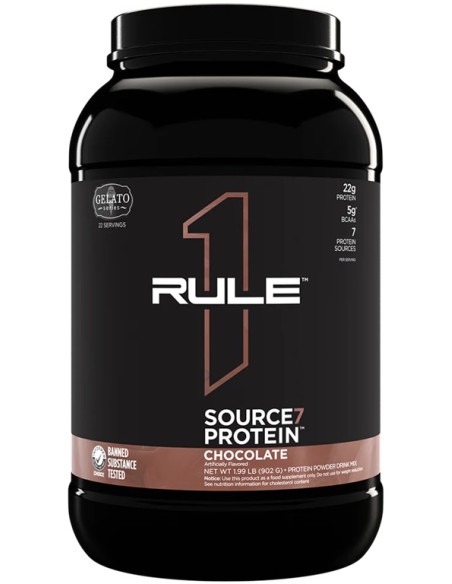 Source7 Protein, Chocolate Gelato - 902g | Rule One