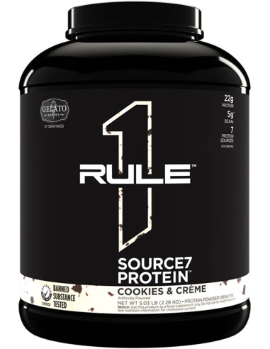 Source7 Protein, Cookies & Creme Gelato - 2280g...