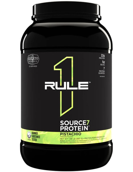 Source7 Protein, Pistachio Gelato - 897g | Rule One