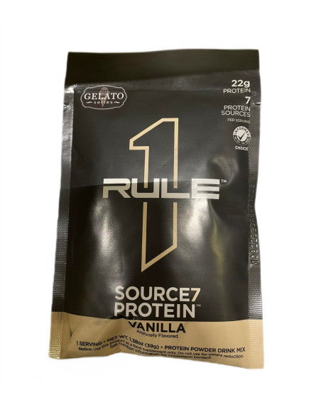 Source7 Protein, Vanilla Gelato - 39g (1 serving) | Rule One