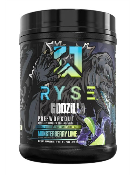 Godzilla Pre-Workout, Monsterberry Lime - 796g | RYSE
