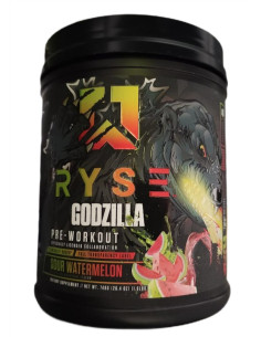 Godzilla Pre-Workout, Sour Watermelon - 748g | RYSE