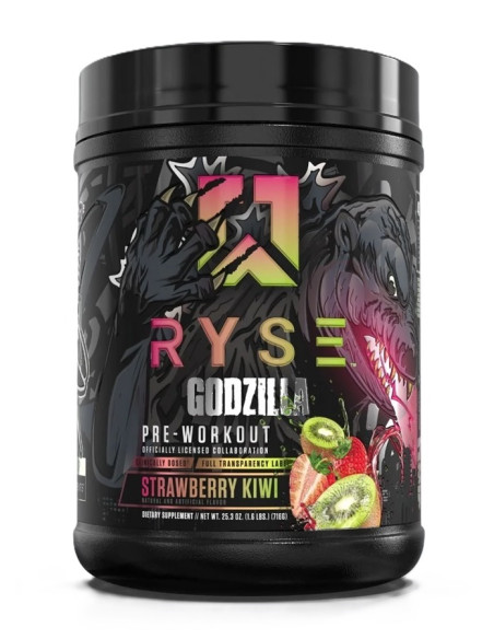 Godzilla Pre-Workout, Strawberry Kiwi - 716g | RYSE