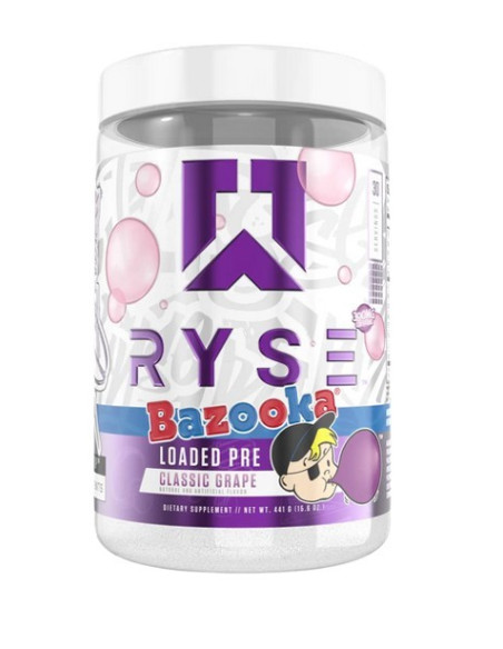 Loaded Pre, Bazooka Classic Grape - 450g | RYSE