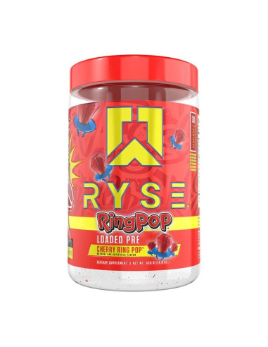 Loaded Pre, Cherry Ring Pop - 420g | RYSE