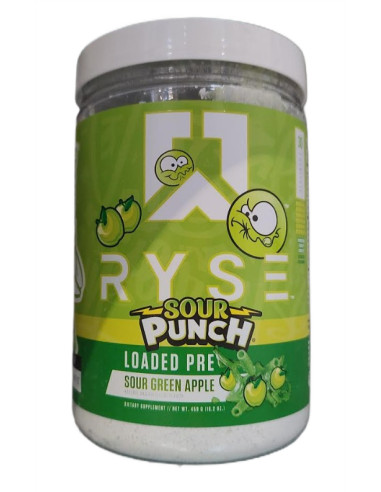 Loaded Pre, Sour Green Apple - 474g | RYSE