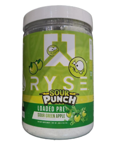 Loaded Pre, Sour Green Apple - 474g | RYSE
