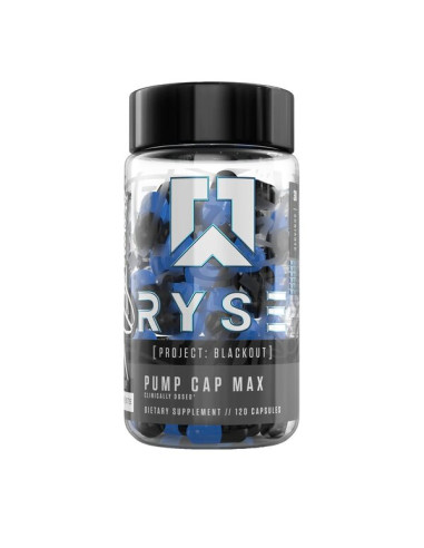 Pump Cap Max - Project Blackout - 120 caps | RYSE
