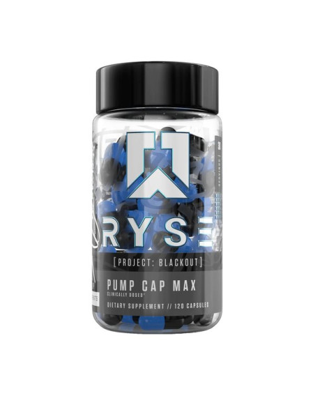 Pump Cap Max - Project Blackout - 120 caps | RYSE