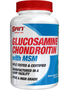 Glucosamine Chondroitin with MSM - 90 tabs | SAN