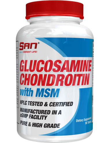 Glucosamine Chondroitin with MSM - 90 tabs | SAN