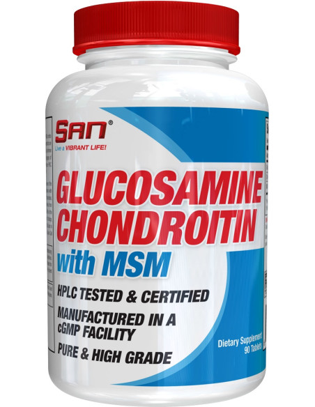 Glucosamine Chondroitin with MSM - 90 tabs | SAN