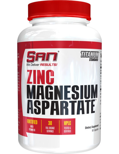 Zinc Magnesium Aspartate - 90 caps | SAN