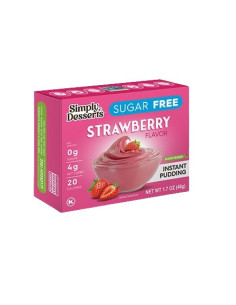 Instant Pudding, Strawberry - 48g | Simply Delish
