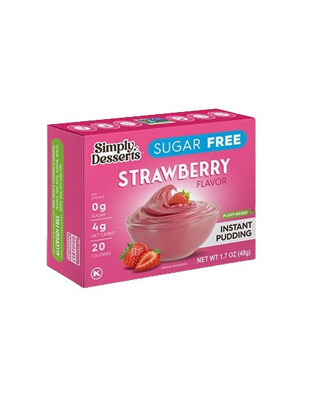Instant Pudding, Strawberry - 48g | Simply Delish