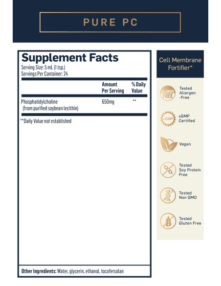 Micellized Pure PC, 120 ml - Quicksilver Scientific