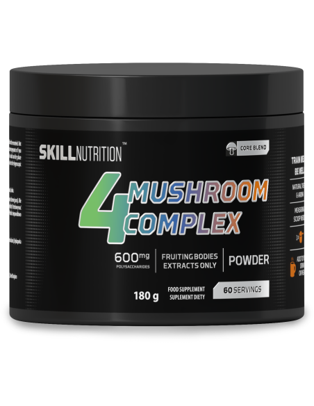 4 Mushroom Complex - 180g | Skill Nutrition